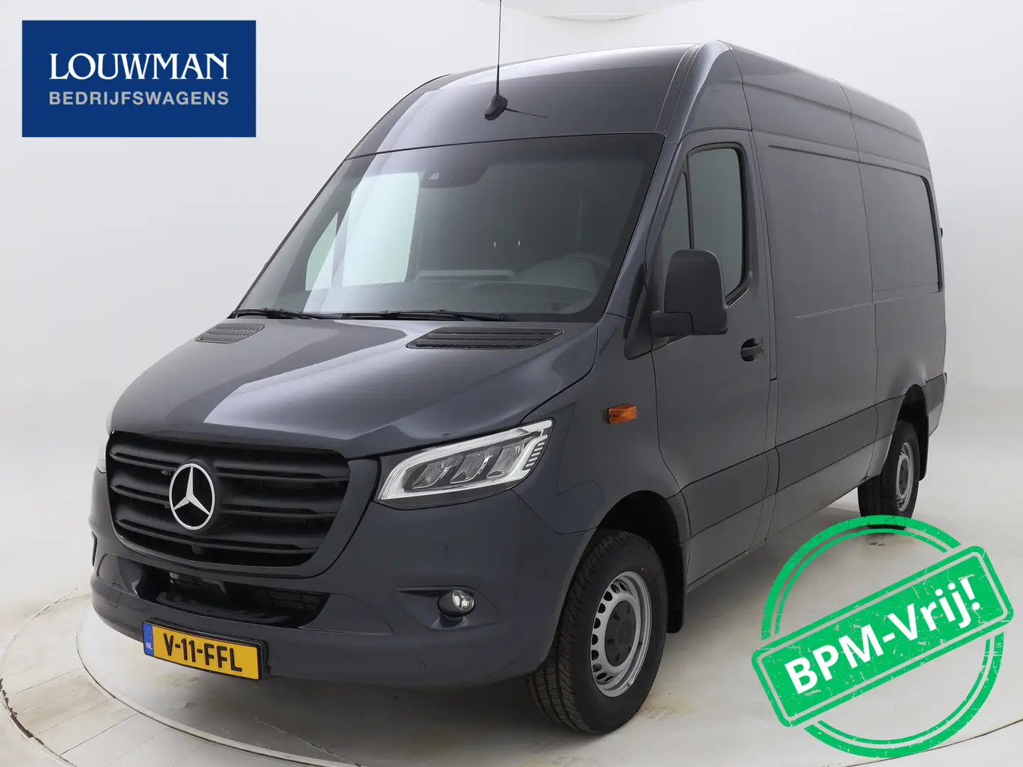 Mercedes-Benz Sprinter 419 1.9 CDI 366 L2H2 9G-Automaat Nieuw BPM Vrij LE Szary - 1