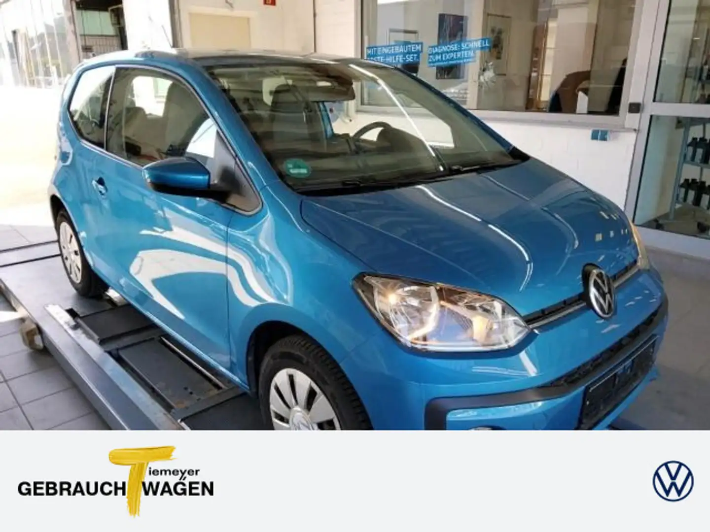 Volkswagen up! 1.0 MPI MOVE UP! KLIMA KAMERA SUTZHZ PDC Blau - 1