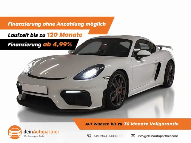 Porsche 718 Cayman GT4 PDK/SPORT CHRONO/PASM/AGA+  PDK