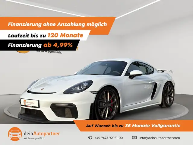 Porsche 718 Cayman GT4 PDK/SPORT CHRONO/PASM/AGA+  PDK