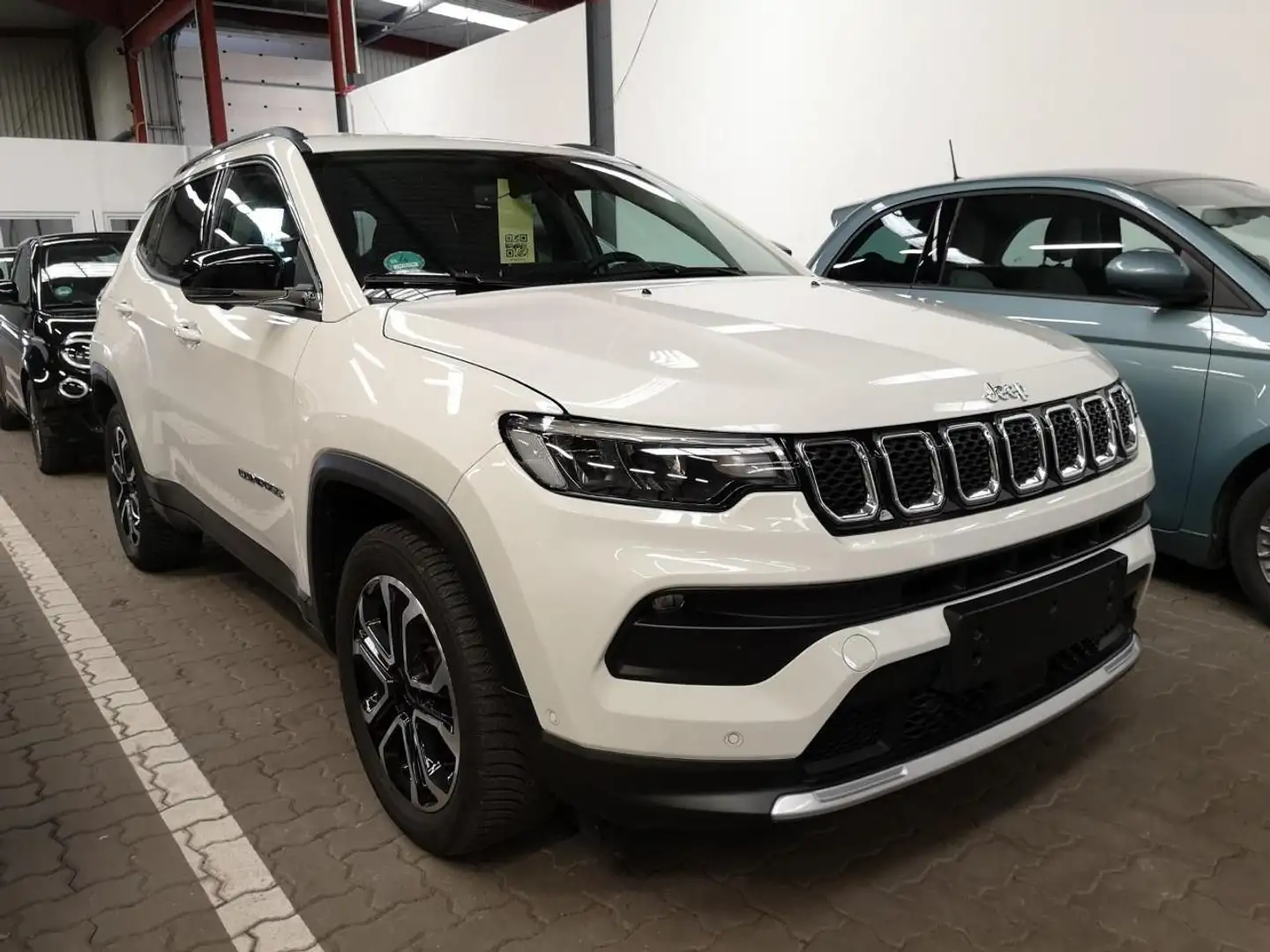 Jeep Compass Limited LED+NAV+LEDER+SHZ+360°+VIRTU+ACC Weiß - 1