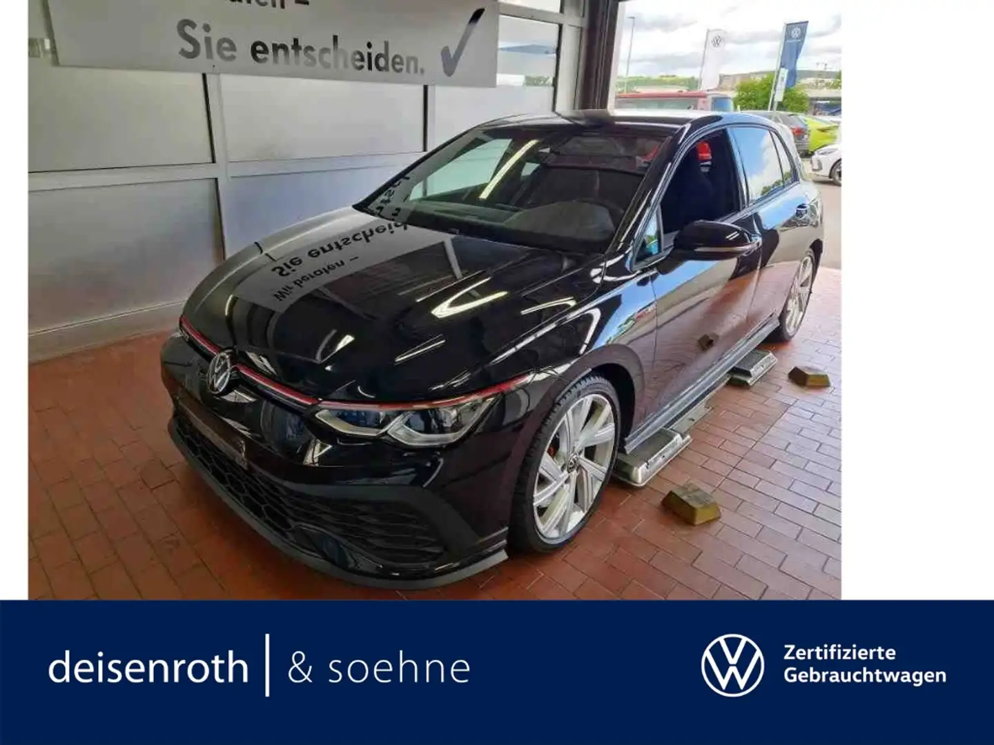 Volkswagen Golf GTI Clubsport Matrix/19''/Nav/Kam/ACC/EPH/AppCon/Busin Nero - 1