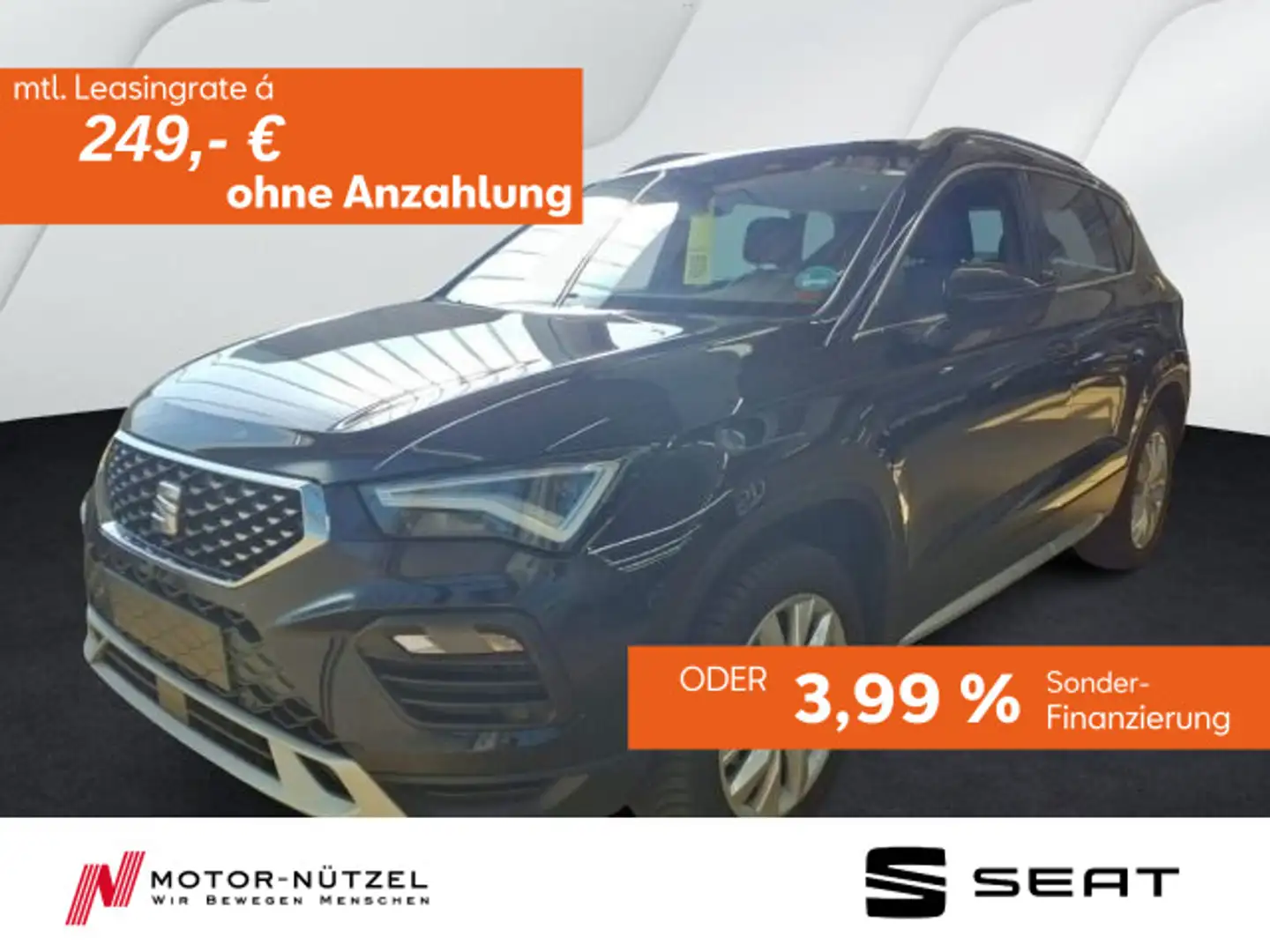 SEAT Ateca 1.5 TSI DSG X-PERIENCE LED+NAV+ACC+SHZ+RFK Schwarz - 1