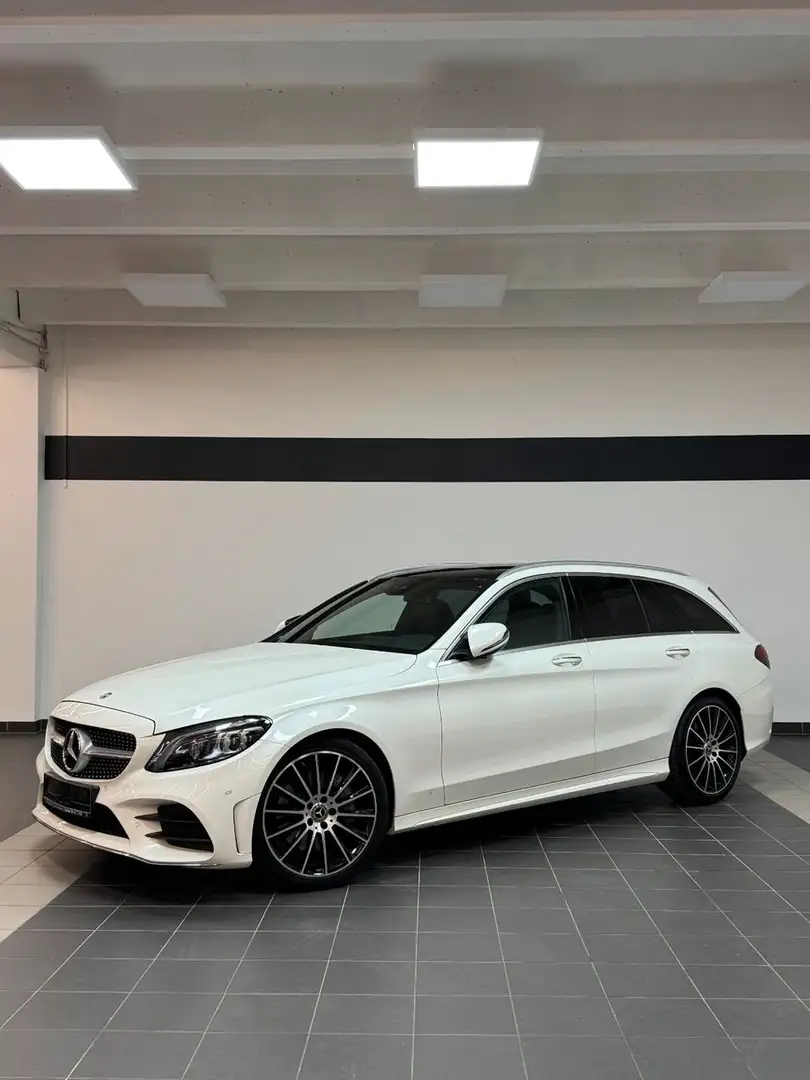Mercedes-Benz C 300 T / AMG /PANO/ BURMESTER/LEDER/Standheiz. Weiß - 2