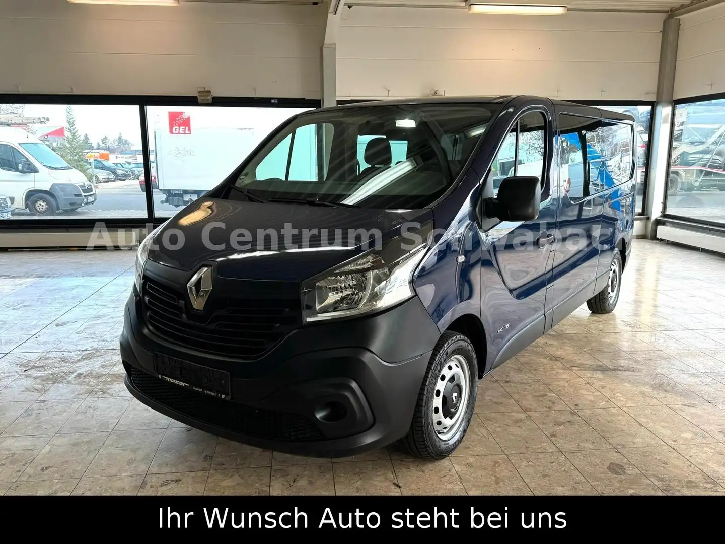 Renault Trafic Mixto L2H1 6-Sitzer Klima Top Zustand Blau - 1