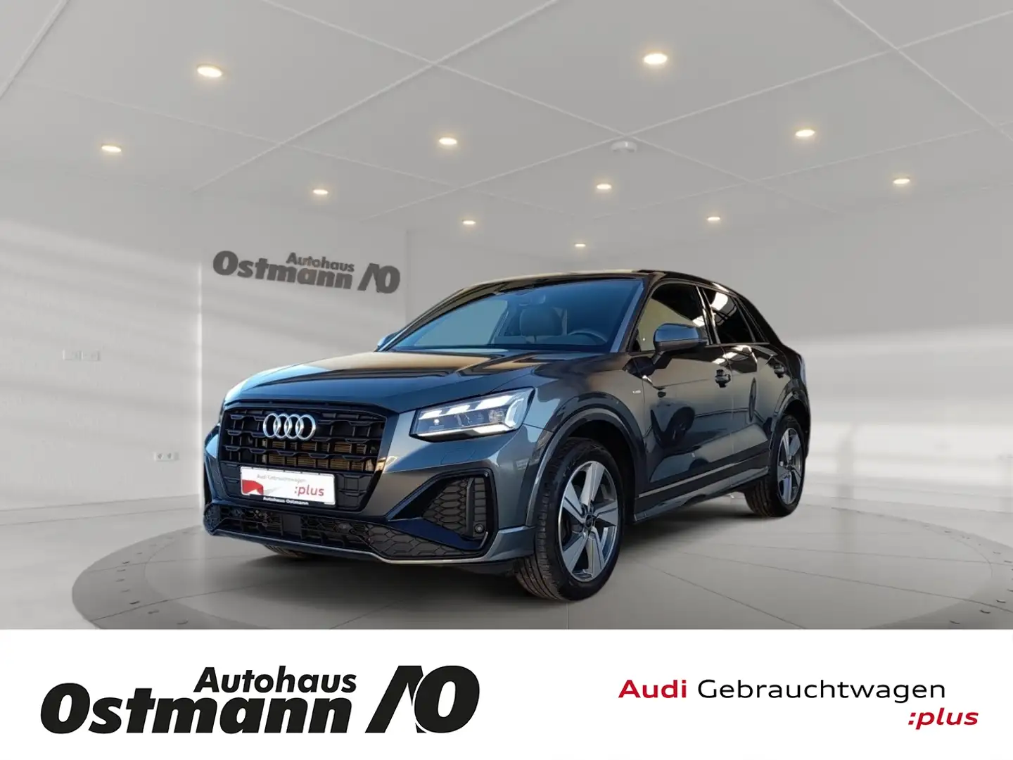 Audi Q2 35 TFSI S-Line S-Line RFK AHK Matrix ACC Grijs - 1