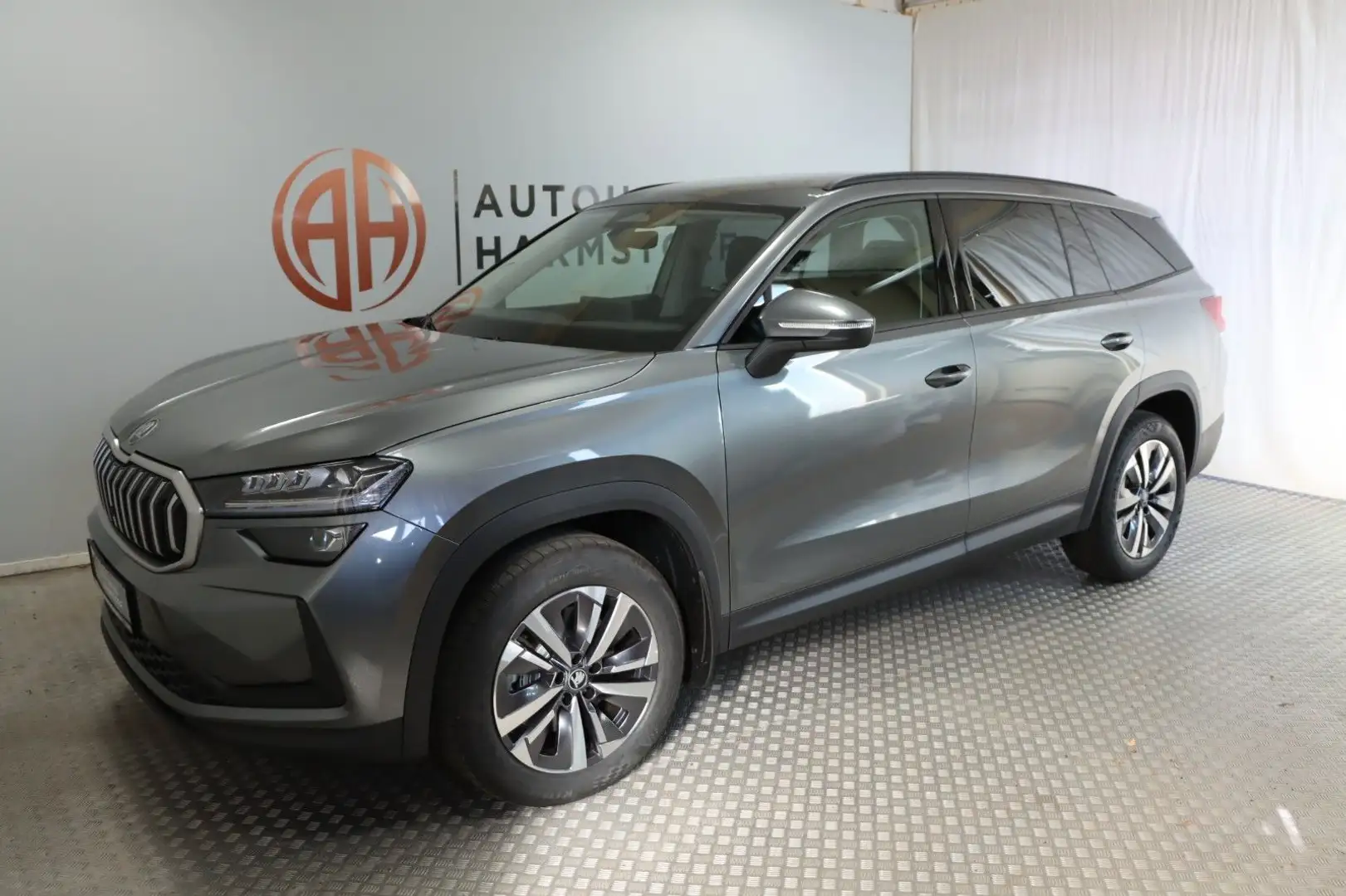 Skoda Kodiaq 1.5 TSI 7-Sitze Matrix Navi AHK Grijs - 2