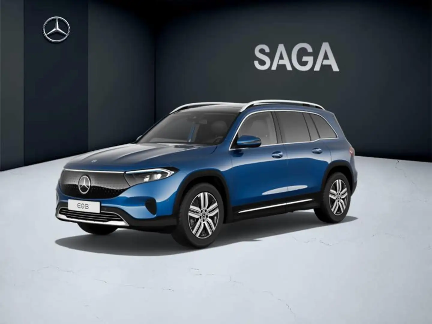 Mercedes-Benz EQB 250 250 + Luxury Line Bleu - 1