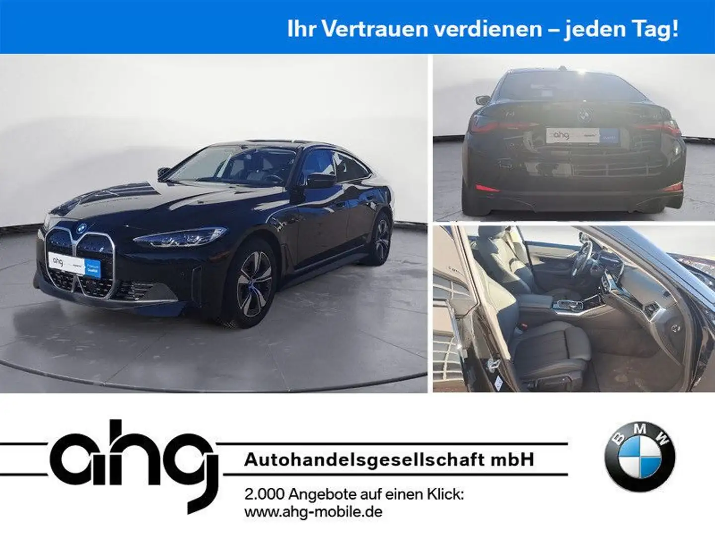 BMW i4 eDrive40 Klimaaut. Sitzhzg. Vorn Schwarz - 1