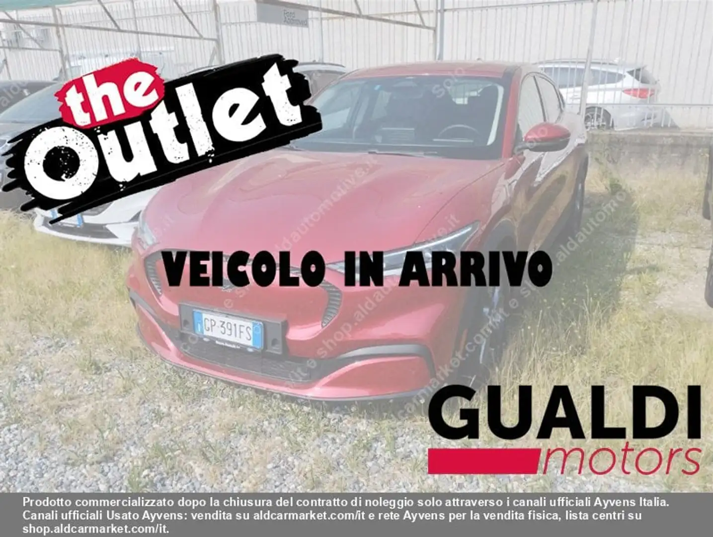 Ford Mustang Mach-E Elettrico Extended 294CV Premium Rouge - 1