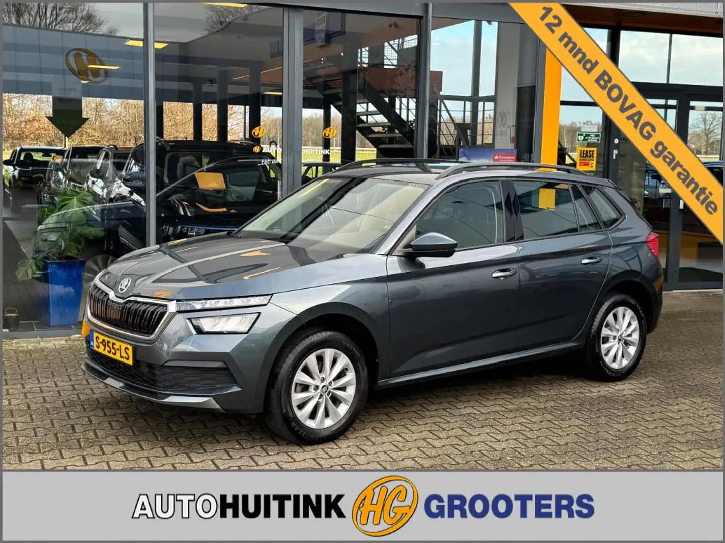 Skoda Kamiq 1.5 TSI DSG ACT Business Edition - stoelverwarming Gris - 1
