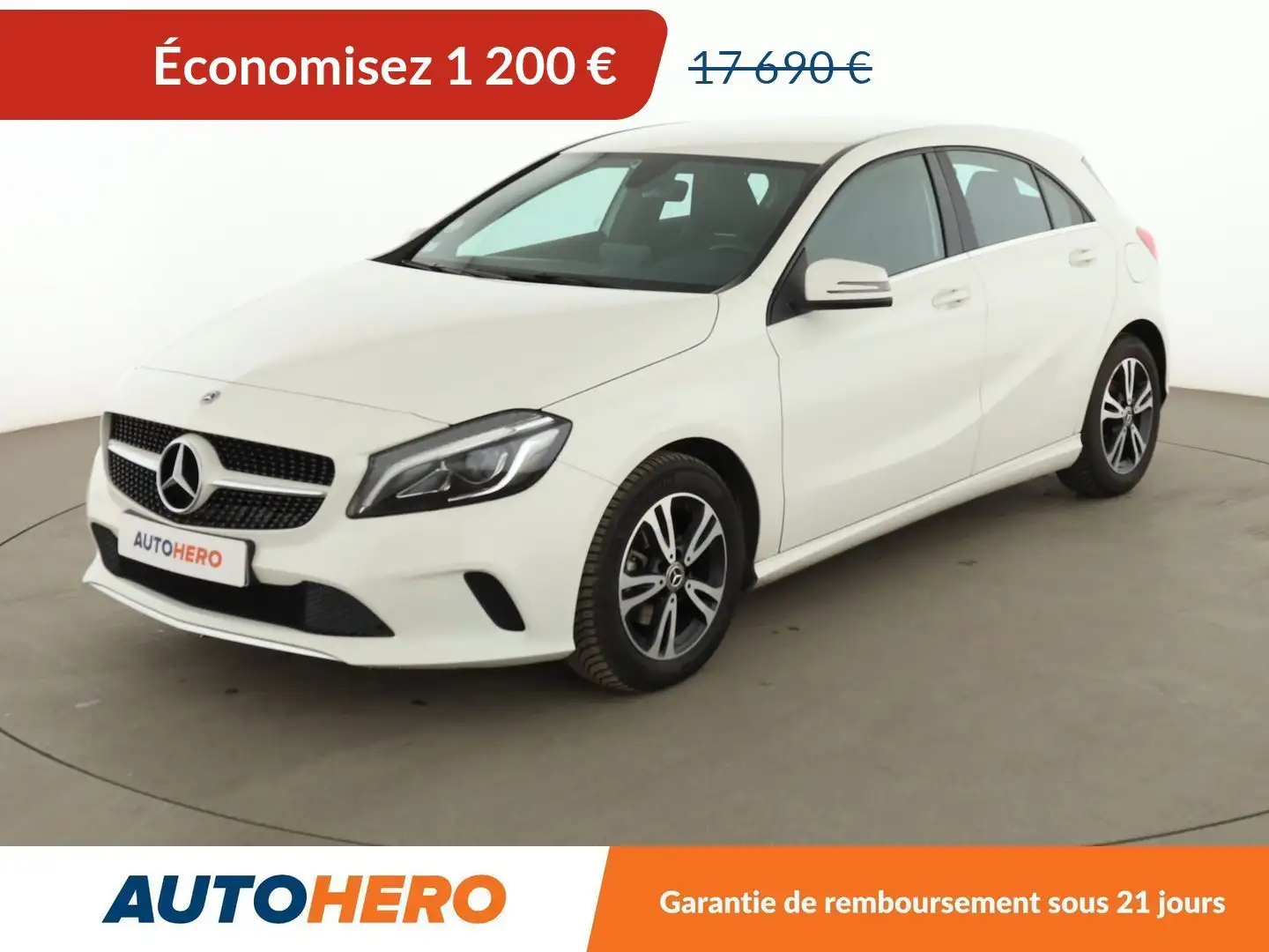 Mercedes-Benz A 180 180 d Inspiration 7G-DCT Blanc - 1