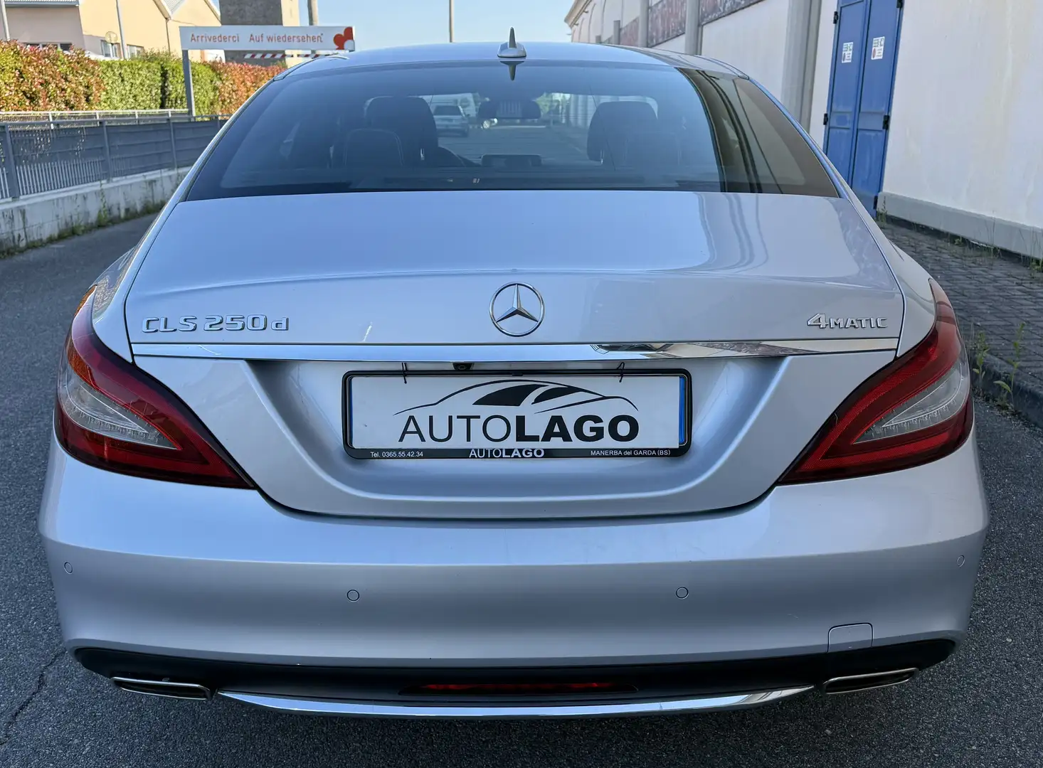 Mercedes-Benz CLS 250 d (bt) Premium 4matic auto Silber - 2