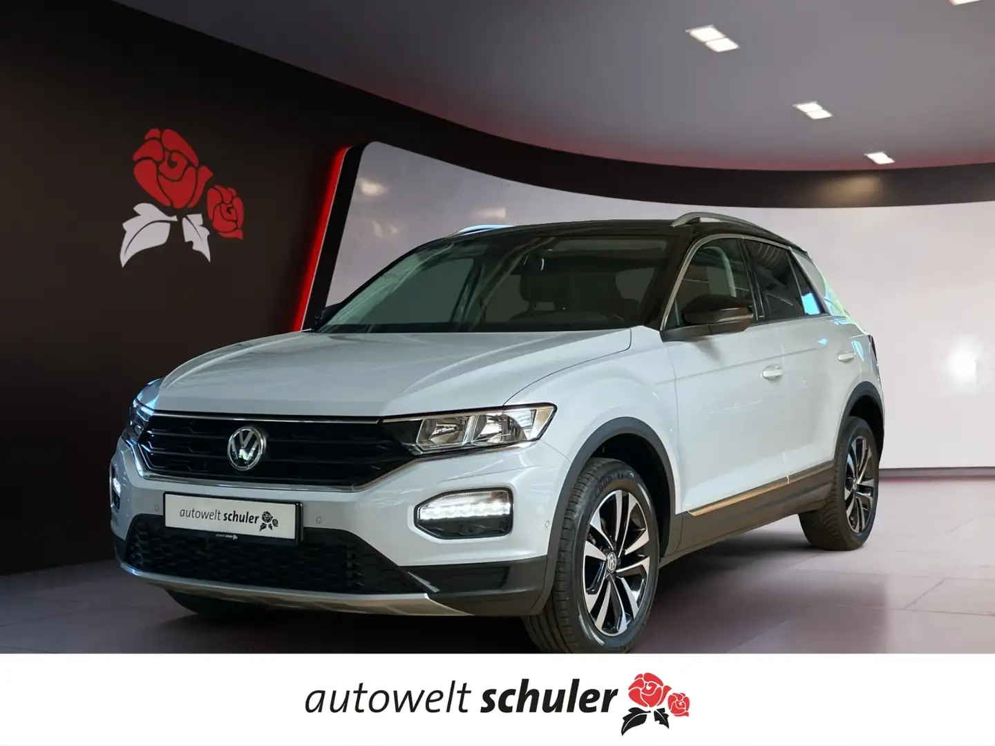 Volkswagen T-Roc 1.5 TSI DSG IQ. DRIVE AHK Navi SHZ Weiß - 1