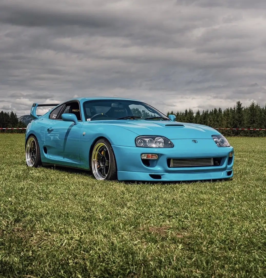 Toyota Supra Biturbo 6-Speed, JZA80, Porsche Miami Blue - 1