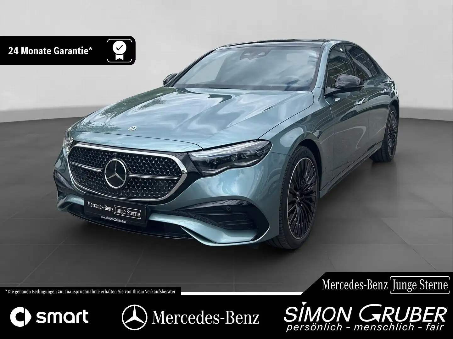 Mercedes-Benz E 300 e AMG Night Pano Leder Burm Superscreen Argento - 1