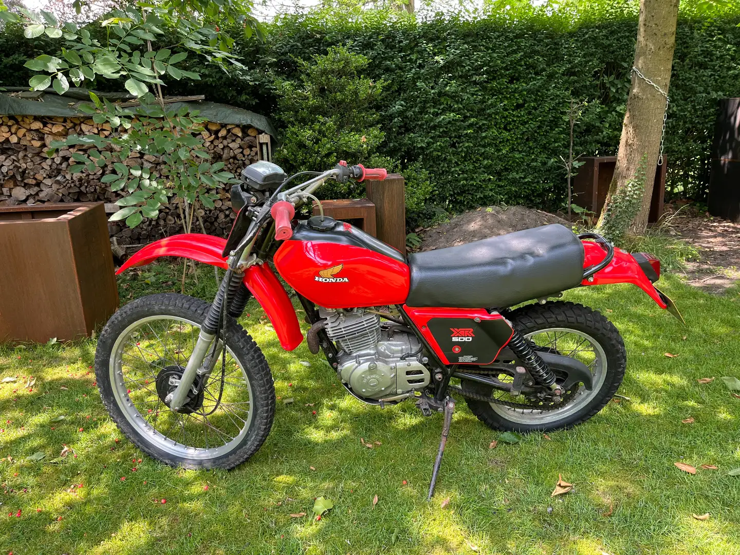 Honda XL 500 Enduro Rojo - 2