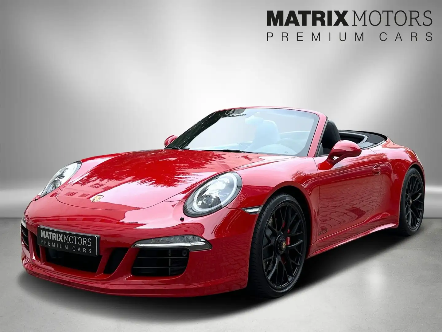 Porsche 991 Carrera 4 GTS Cabriolet Scheckheft&Approved Rouge - 1