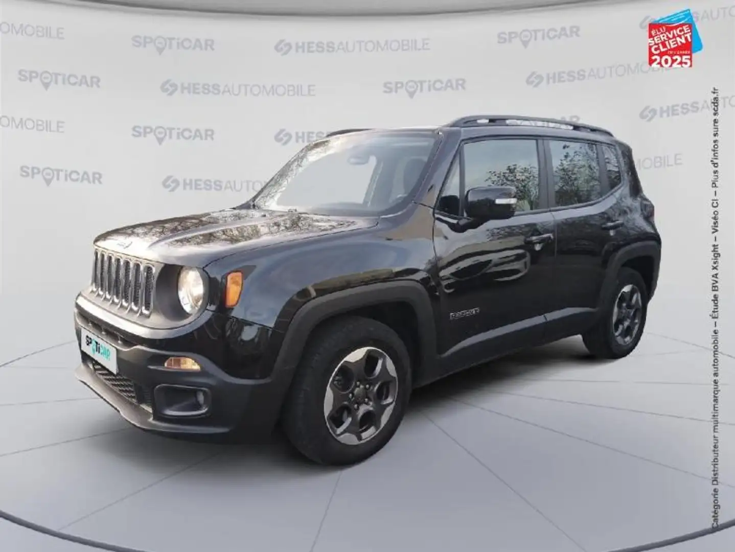 Jeep Renegade 1.4 MULTIAIR S\u0026S 140CH LONGITUDE BVRD6 Zwart - 1