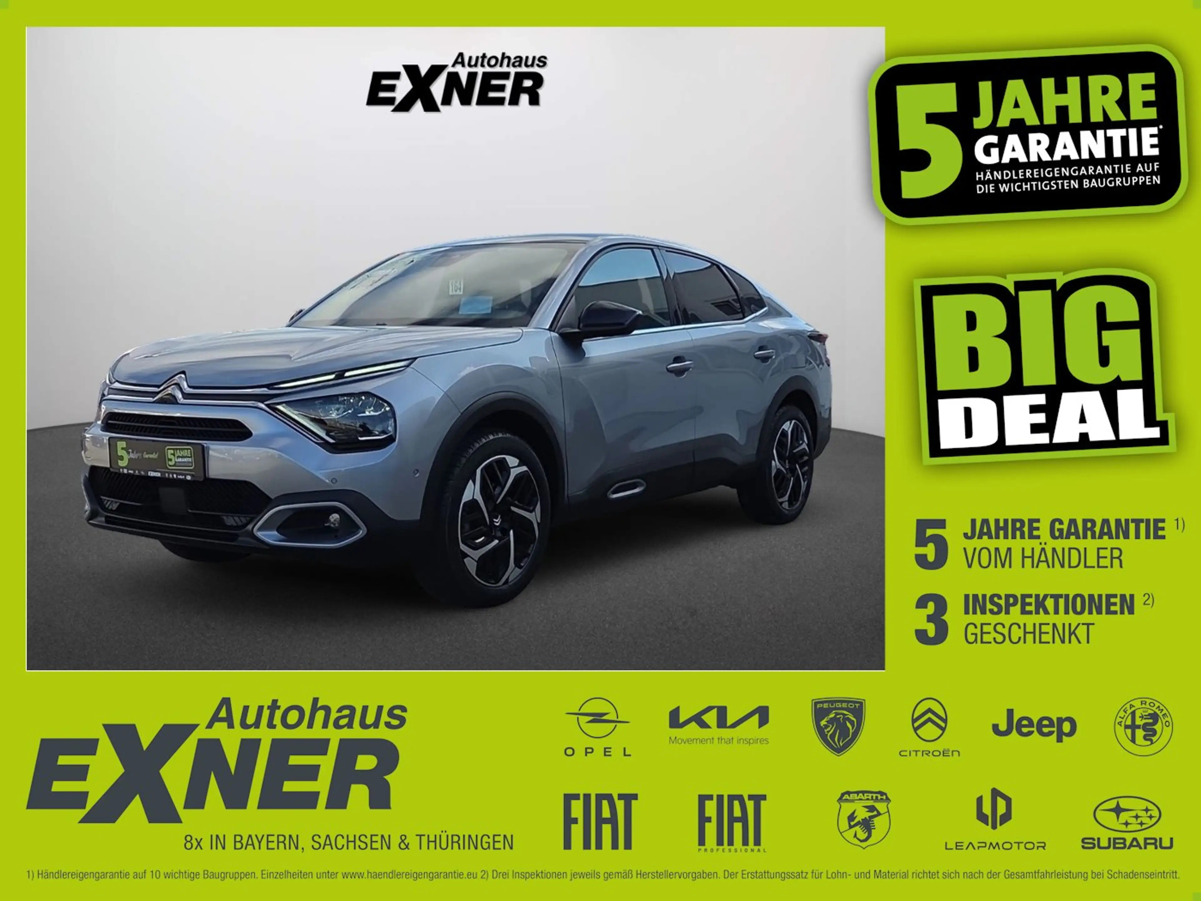 Citroen C4 X 1.2 PureTech 130 MAX ACC+LED+Navi+SHZ+360
