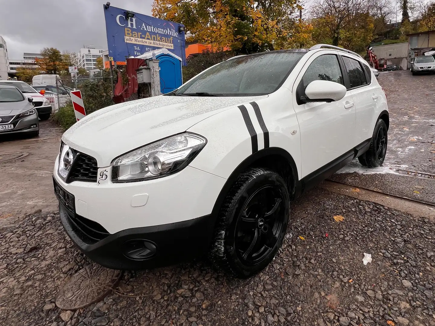 Nissan Qashqai Visia 4X4 Weiß - 1