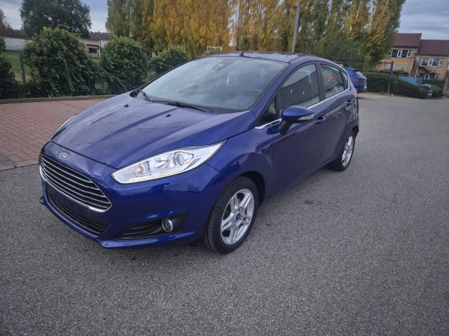 Ford Fiesta Fiesta 1.0 EcoBoost Titanium S/S Bleu - 1