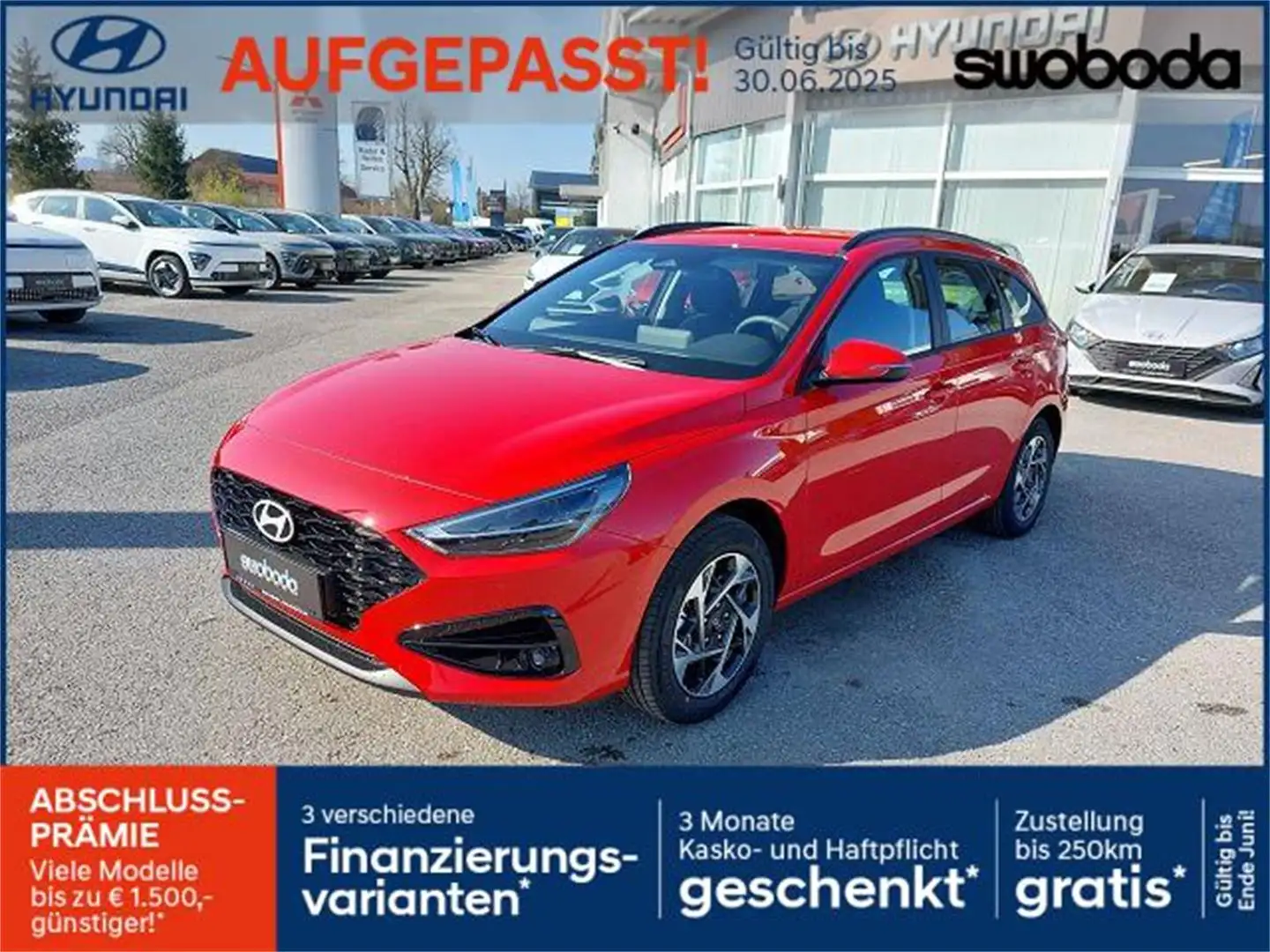 Hyundai i30 Kombi - PD GO 1.5 DPI c5kg1 Rot - 1