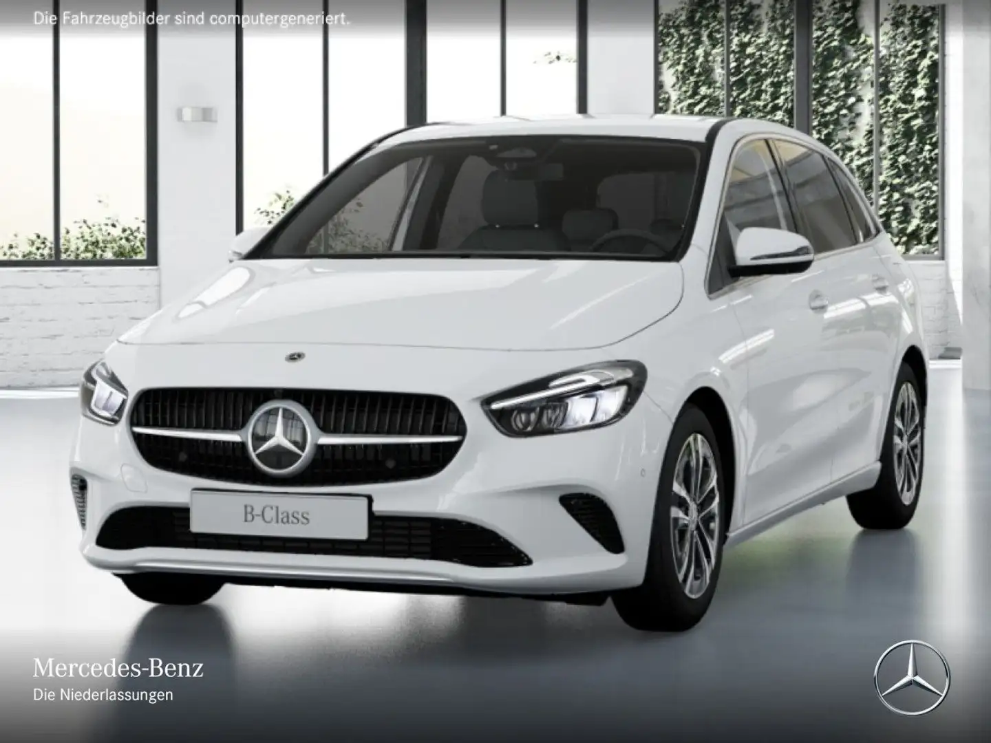 Mercedes-Benz B 250 e PROGRESSIVE+360°+LED+TOTW+KEYLESS+8G Weiß - 2