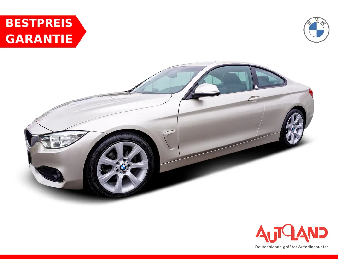 BMW 418 418d Advantage Bi-Xenon Tempomat Sitzheizung PDC Beige - 1