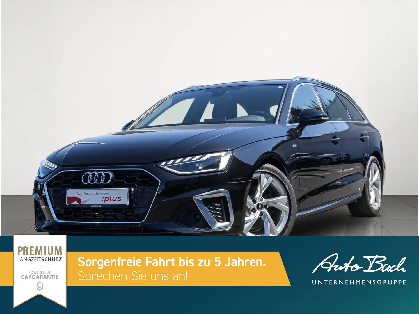 Audi A4 S line 35TFSI Stronic Navi EPH Sitzhzg Zwart - 2
