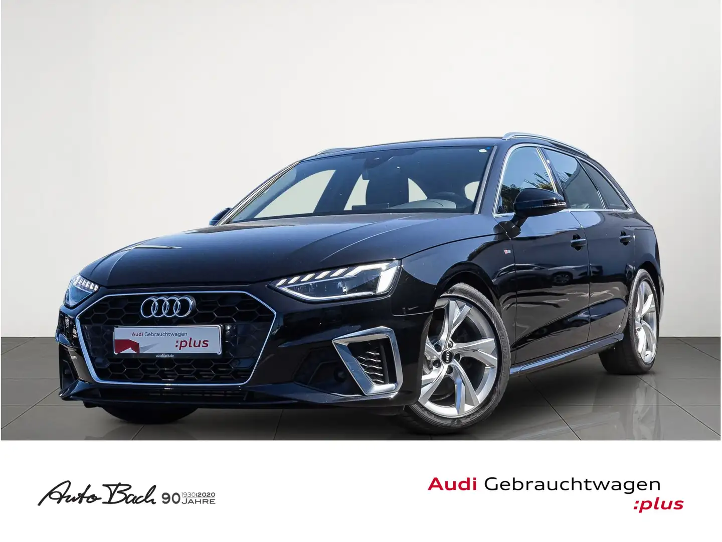 Audi A4 S line 35TFSI Stronic Navi EPH Sitzhzg Zwart - 1