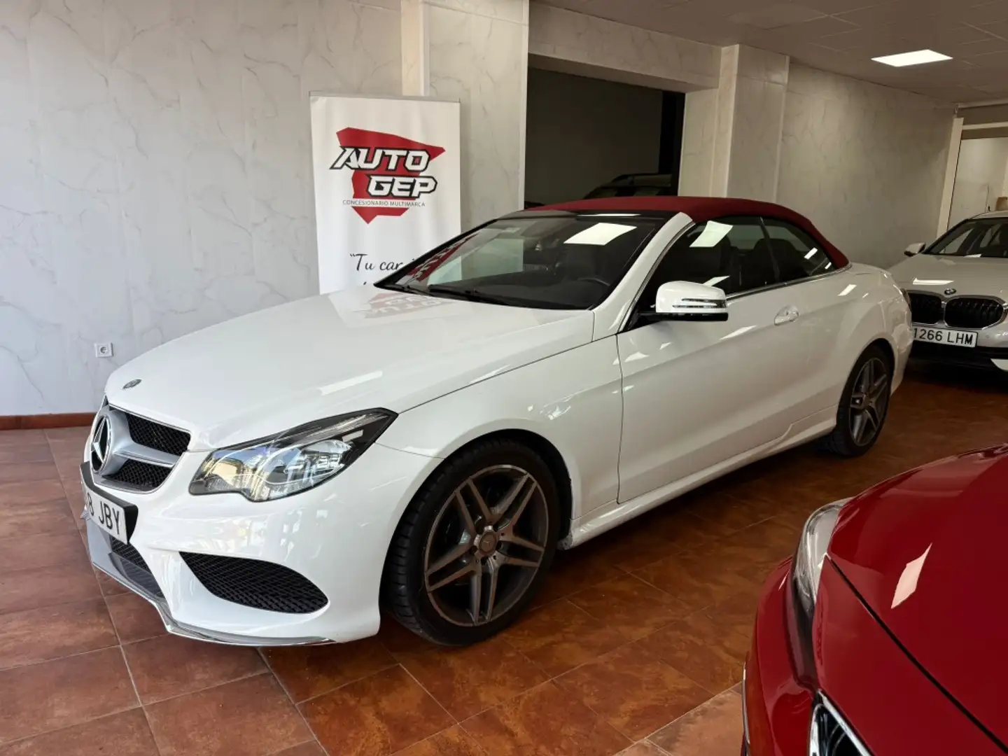 Mercedes-Benz E 220 Cabrio 220CDI BE Aut. Blanco - 1