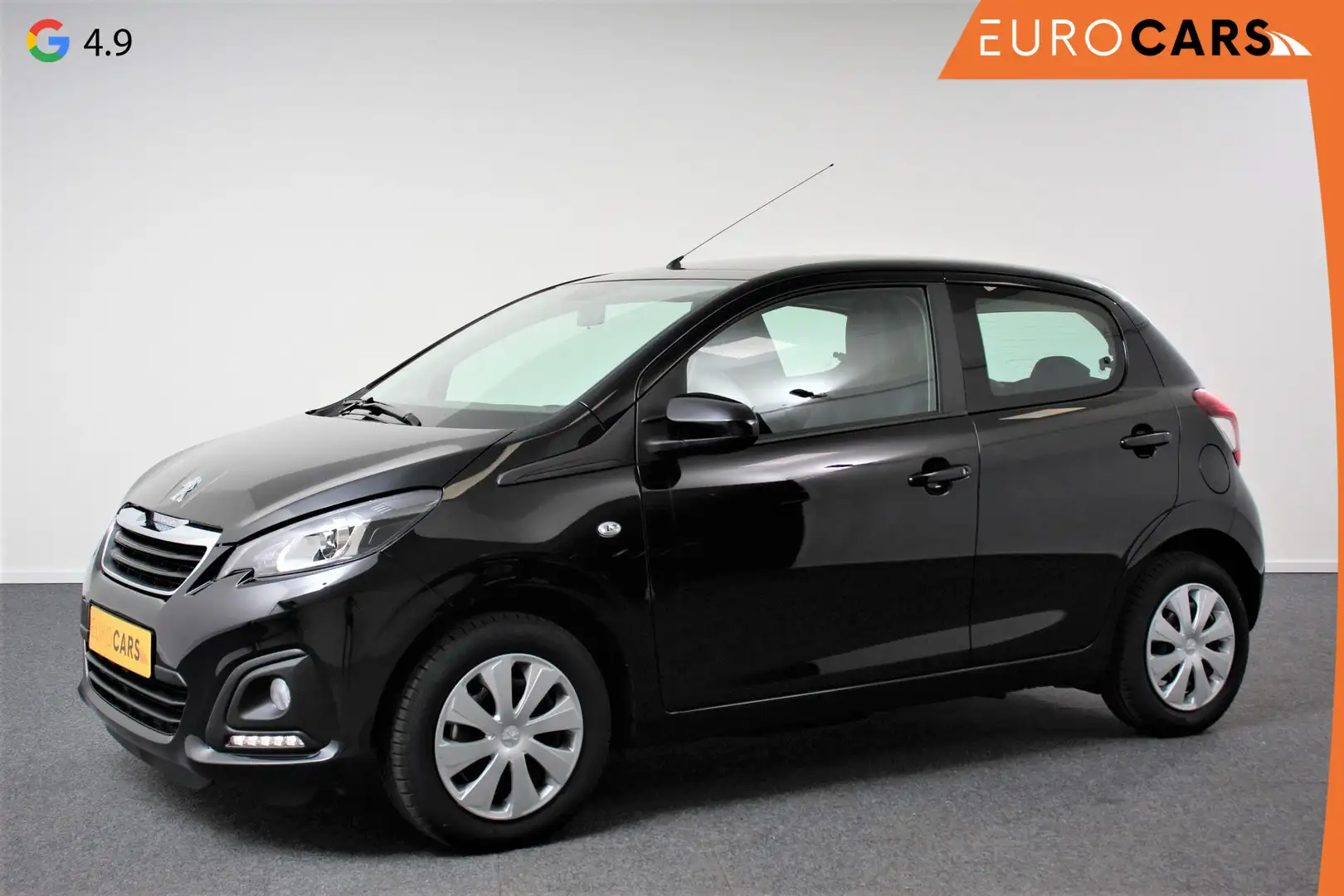 Peugeot 108 1.0 e-VTi Active | Airco | Bluetooth | Led | DAB | Negro - 1