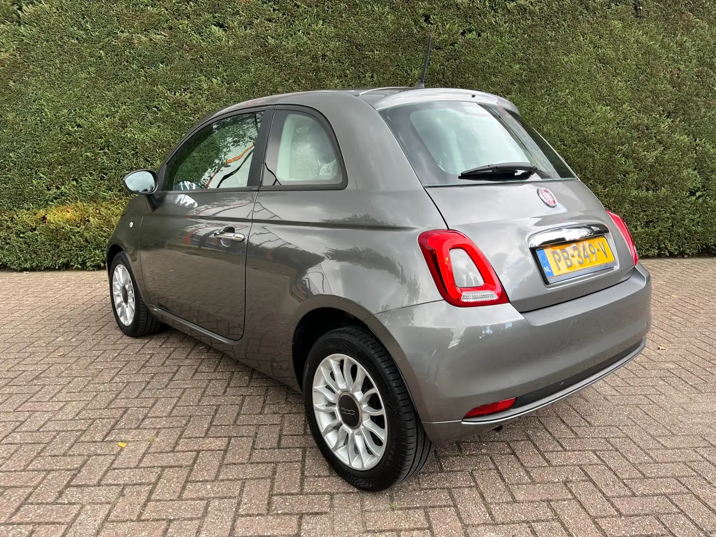Fiat 500 0.9 TwinAir Turbo Popstar. nieuw model, apple-carp Grijs - 2