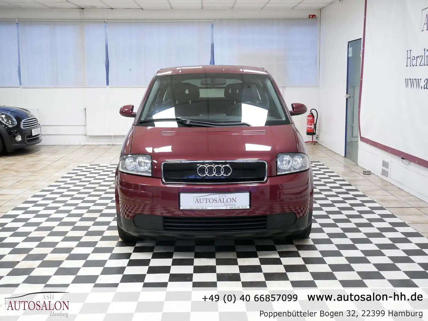 Audi A2 1.6 FSI Style*Sehr gepflegt*TÜV & Zahnriemen Neu* Rot - 2