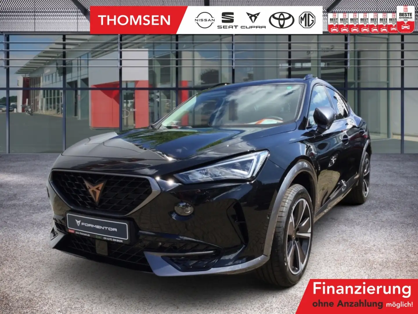 CUPRA Formentor 2.0 TDI 4Drive DSG+ACC+AUT+LED+Navi+LM Zwart - 1