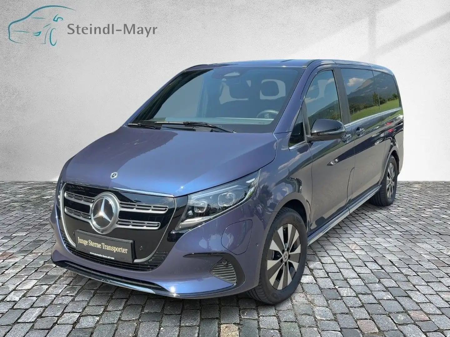 Mercedes-Benz EQV 300 AVANTGARDE Lang LED Klima DAB eHeck Distr Blau - 2
