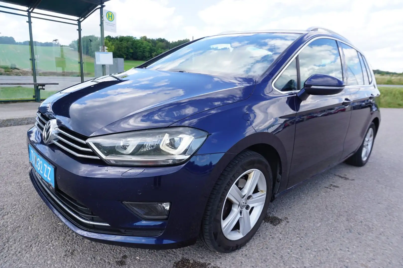 Volkswagen Golf Sportsvan Golf VII Sportsvan Highline Blau - 2