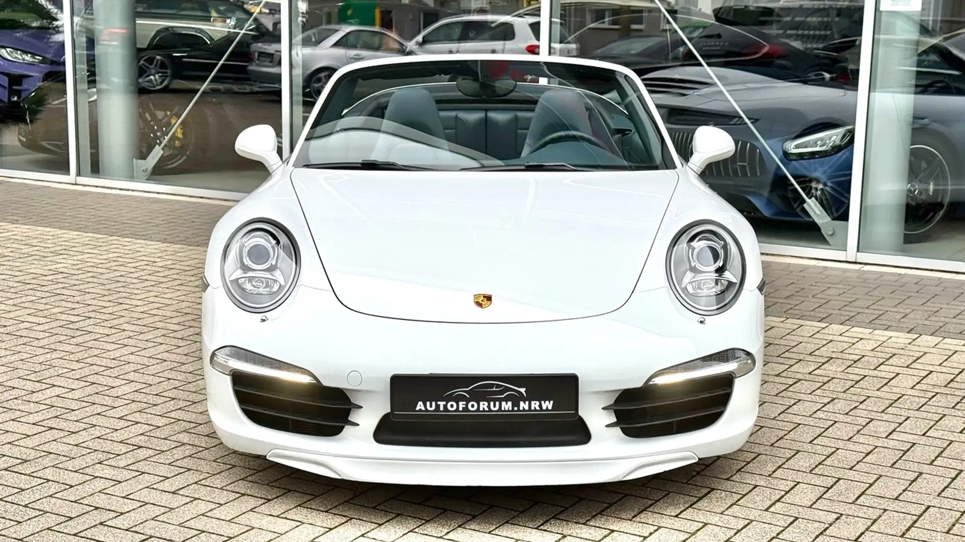 Porsche 991 3.8 Carrera S Cabrio / 1. Hand / PDK / Scheckheft Blanco - 2