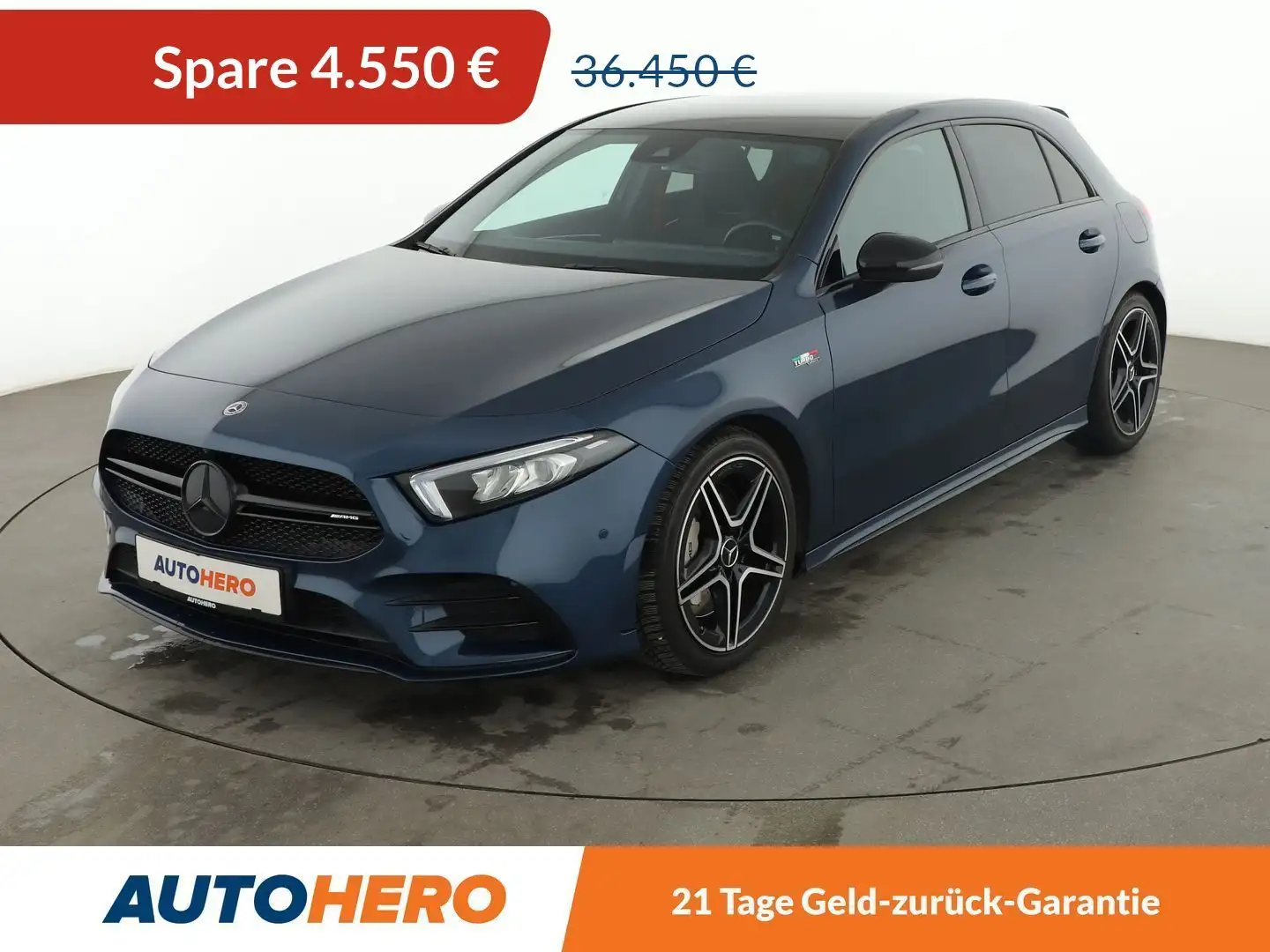 Mercedes-Benz A 35 AMG 4Matic Aut.*NAVI*CAM*PDC*SHZ*MBUX*TEMPO*LED* Albastru - 1