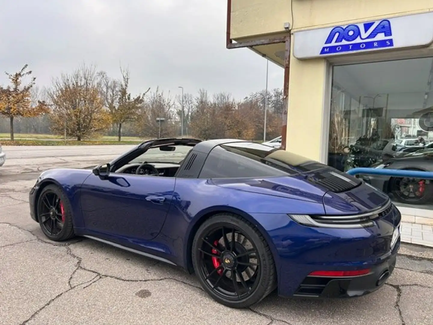 Porsche 911 911 Targa 3.0 4 GTS Bleu - 2