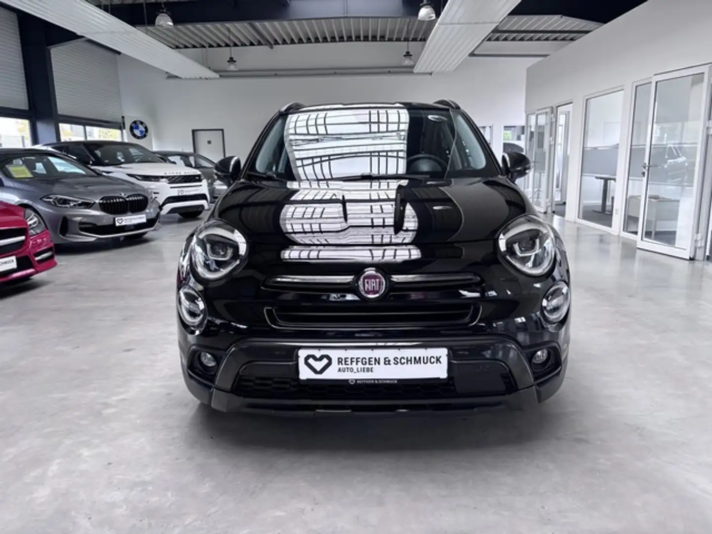Fiat 500X 120TH +NAVI+LED+TEILLEDER+ALU+APPLE+KAMERA+ Schwarz - 2