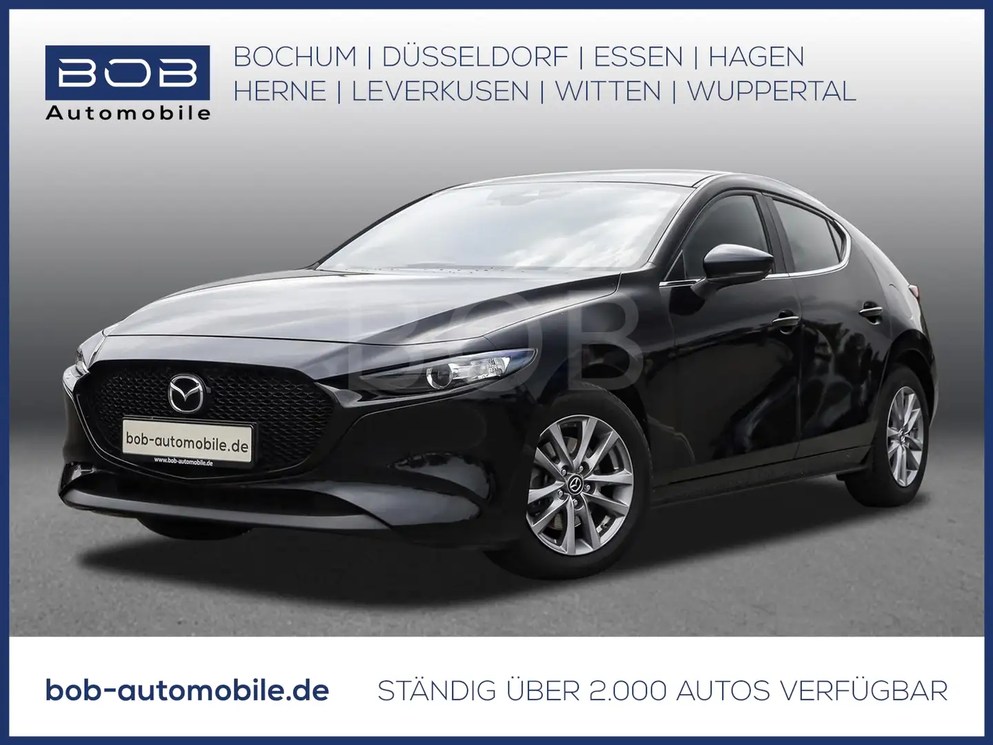 Mazda 3 2.0 SKYACTIV-G M-Hybrid NAVI PDC LM BT Noir - 1