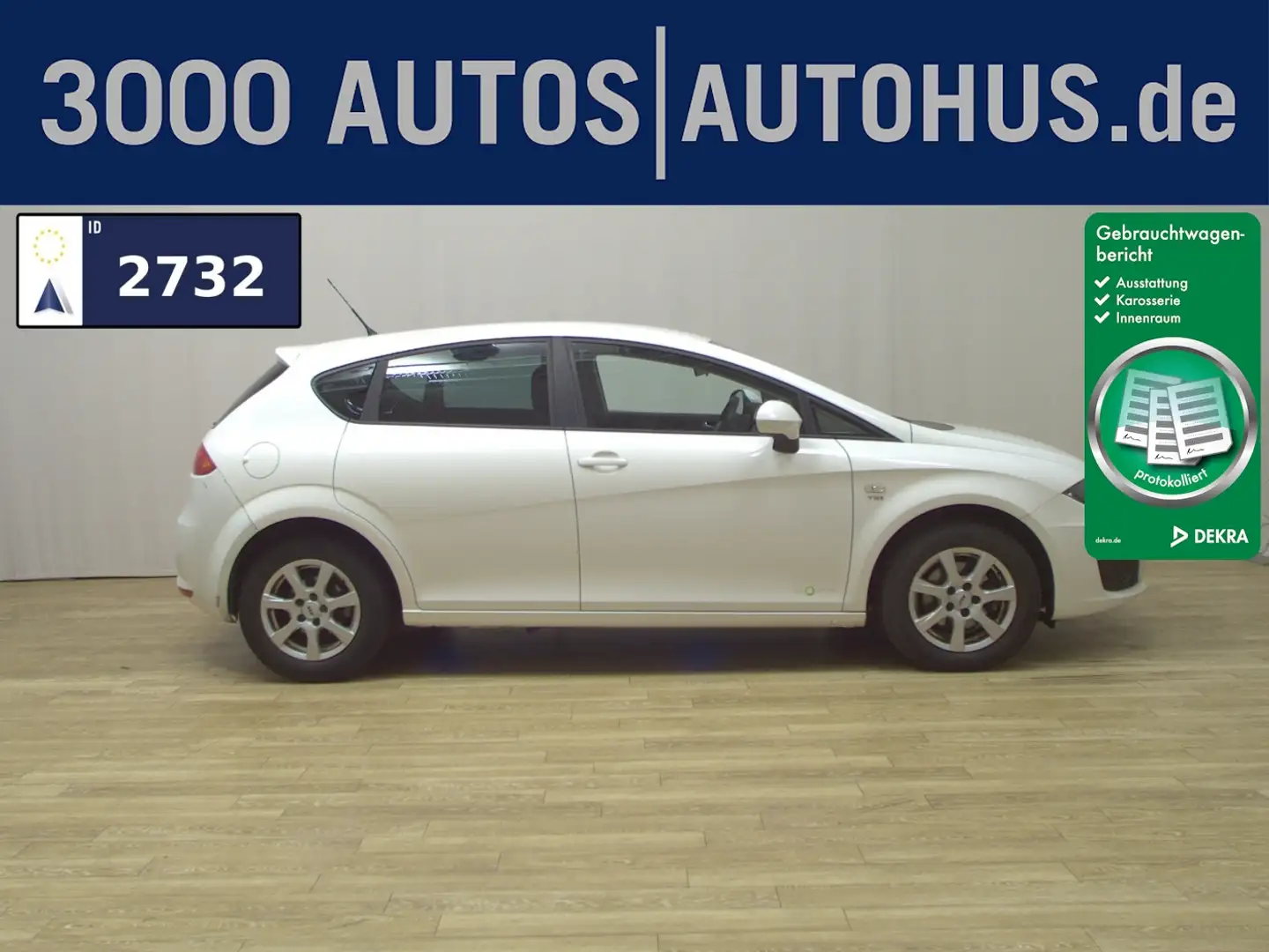 SEAT Leon 1.2 TSI SHZ Klima Facelift Weiß - 1