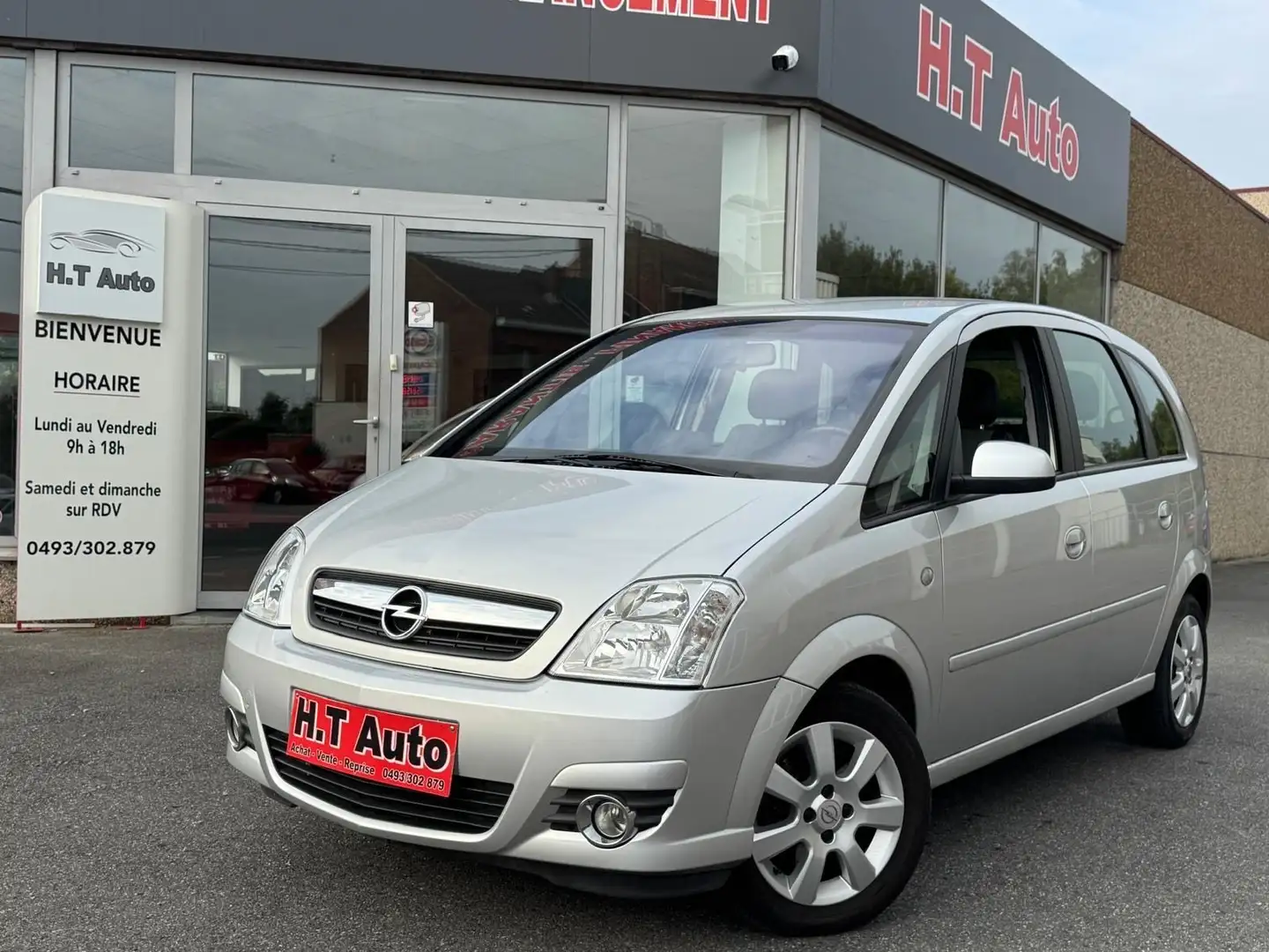 Opel Meriva 1.6i Enjoy/Etat neuf/Airco/Garantie 1 an Grijs - 1