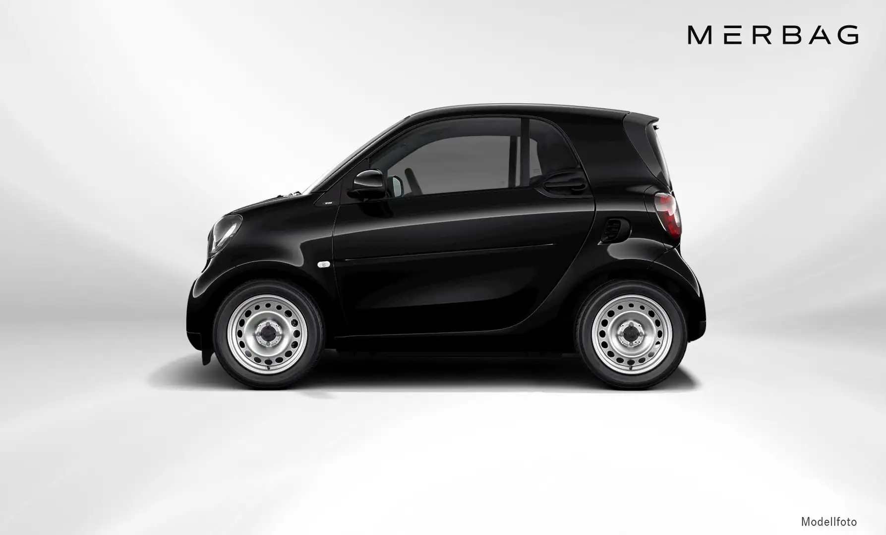 smart forTwo EQ coupé Schwarz - 2