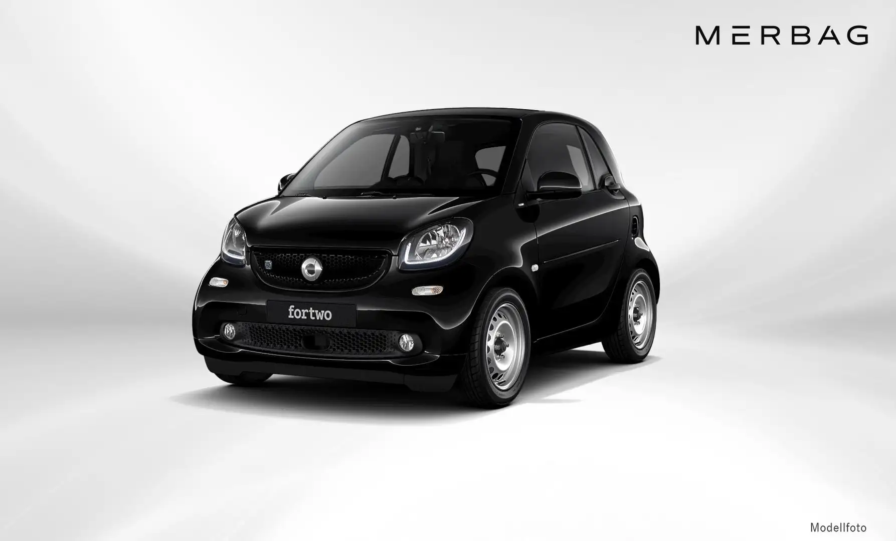 smart forTwo EQ coupé Schwarz - 1