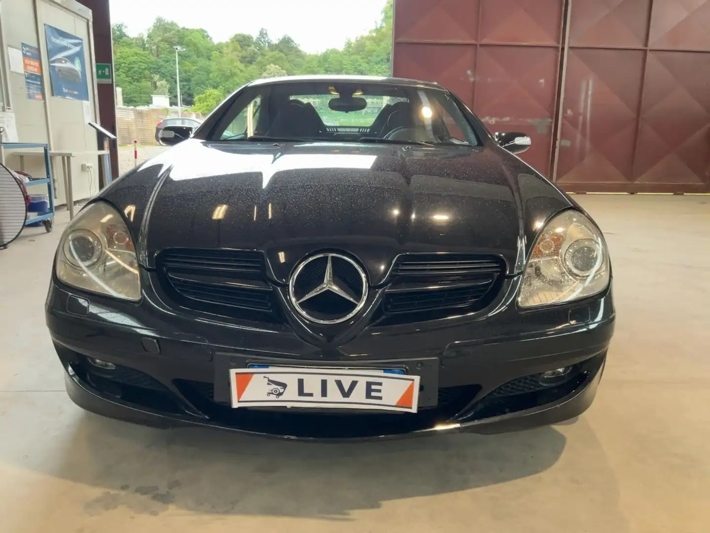 Mercedes-Benz SLK 200 SLK Roadster PELLE, SEDILI RISCALDATI Nero - 2