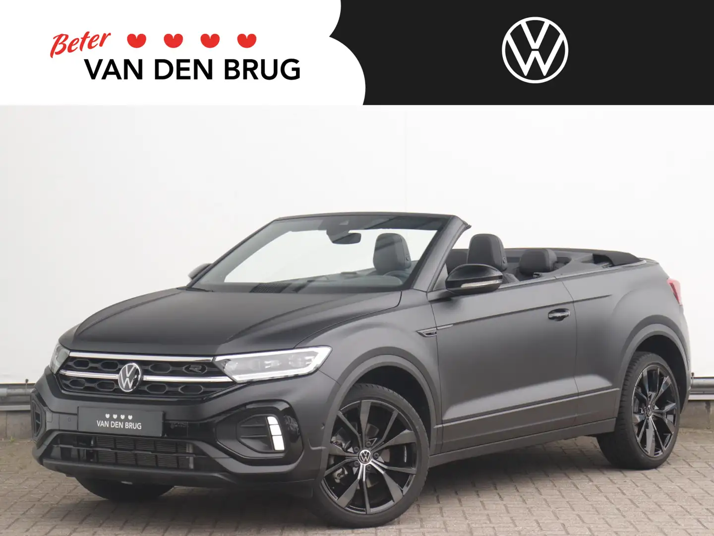 Volkswagen T-Roc Cabrio 1.5 TSI R-Line Edition Grey 150pk DSG | 1 o Zwart - 1