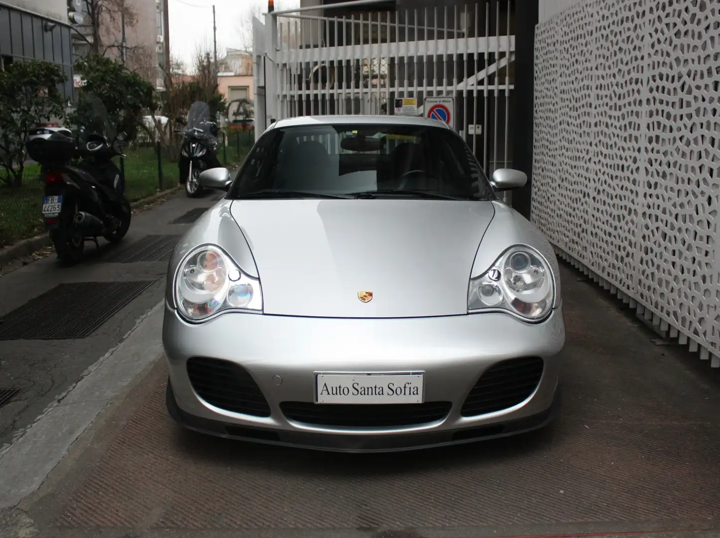 Porsche 996 911 Turbo Coupé-Tagliandi Porsche-Tetto-ASI Grigio - 2